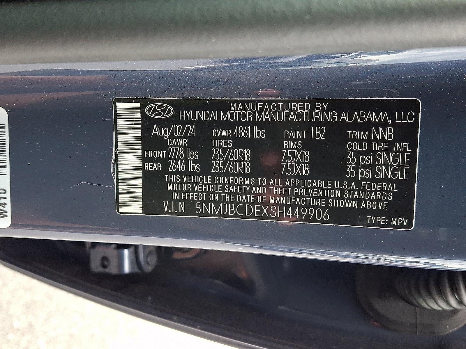 2025 Hyundai TUCSON SEL