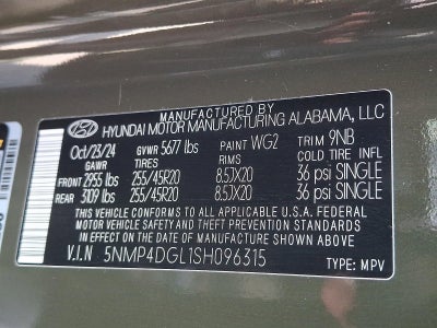 2025 Hyundai SANTA FE Limited