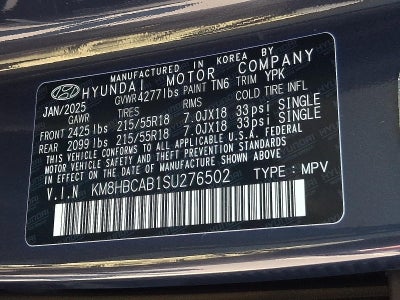 2025 Hyundai KONA SEL