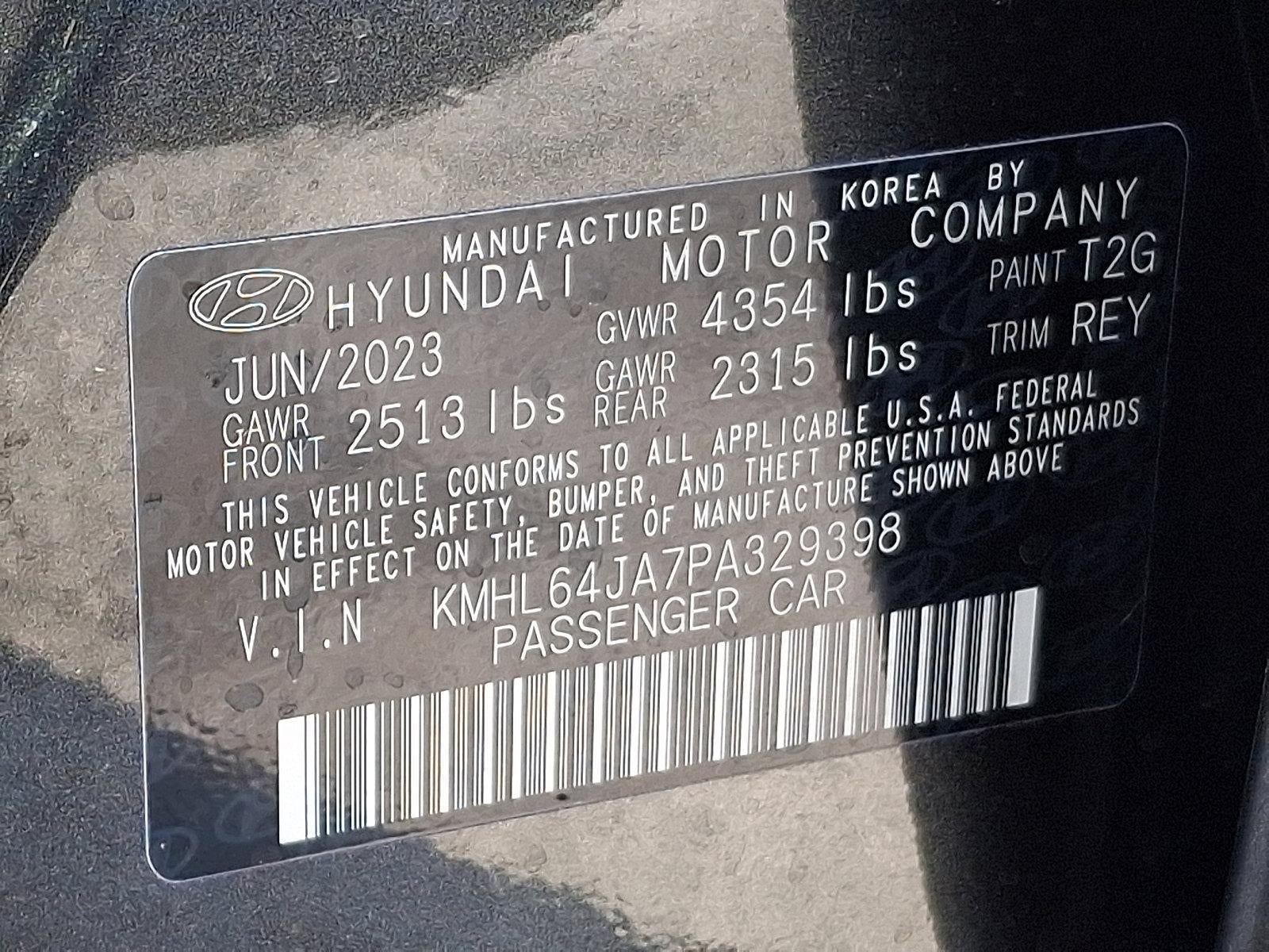 2023 Hyundai SONATA SEL