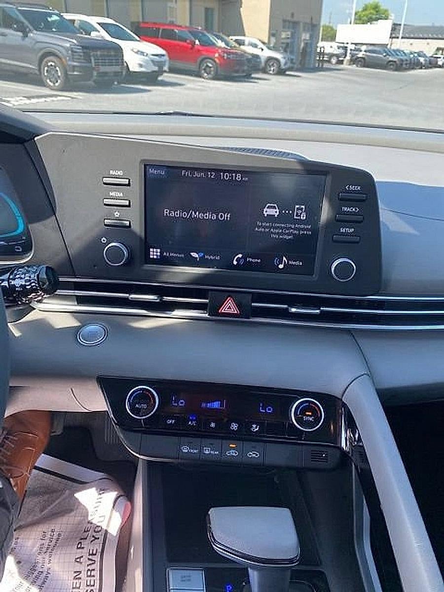 2025 Hyundai ELANTRA Hybrid Blue