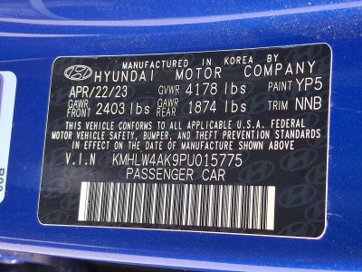 2023 Hyundai ELANTRA N DCT