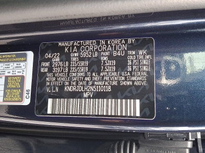 2022 Kia Sorento Plug-In Hybrid SX