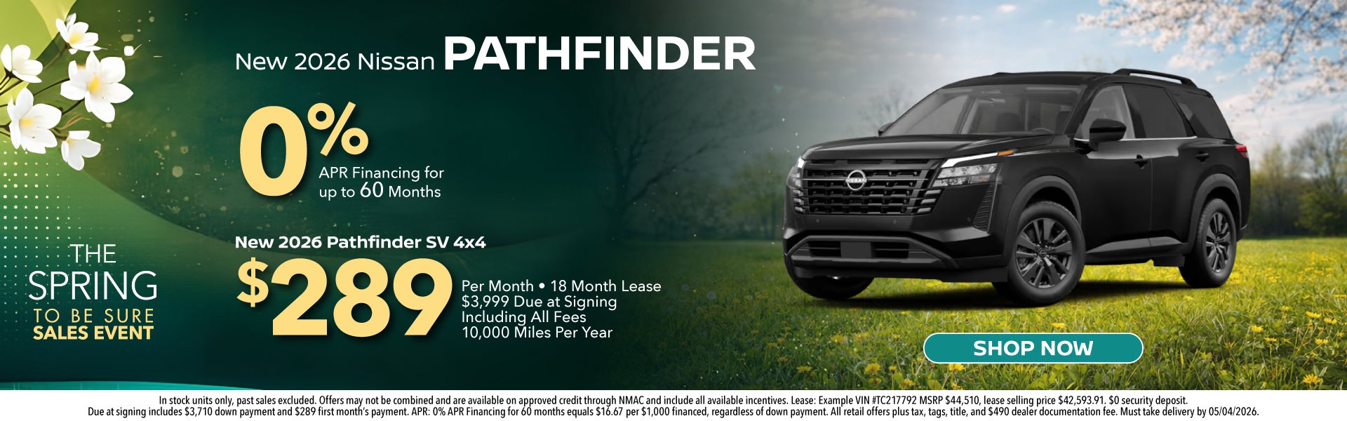 New 2026 Nissan Pathfinder 