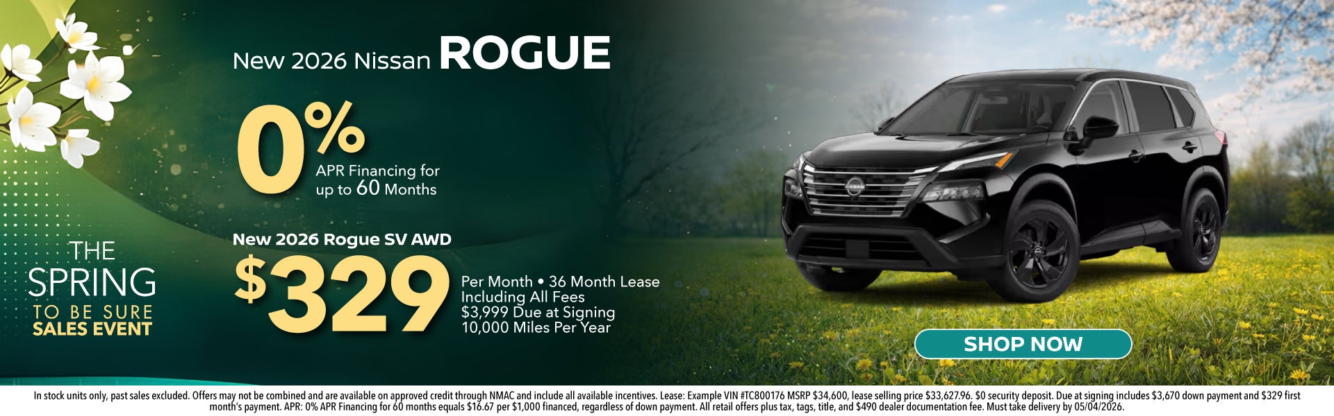 New 2026 Nissan Rogue