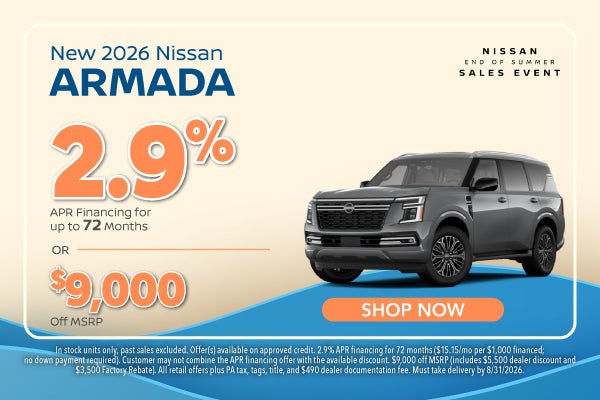 New 2026 Nissan Armada