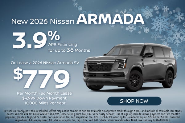 New 2026 Nissan Armada