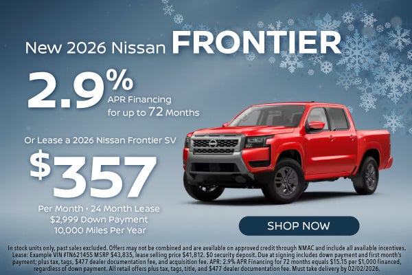 New 2026 Nissan Frontier