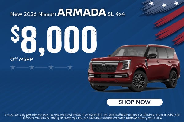 New 2026 Nissan Armada