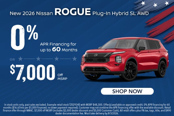 New 2026 Nissan Rogue