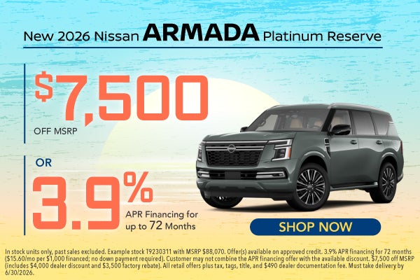 New 2026 Nissan Armada