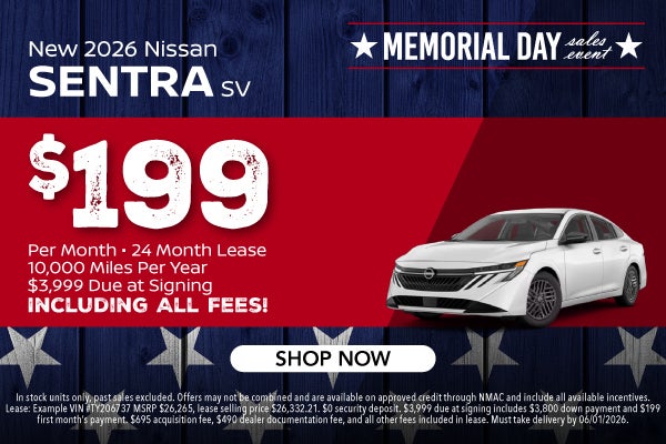 New 2026 Nissan Sentra