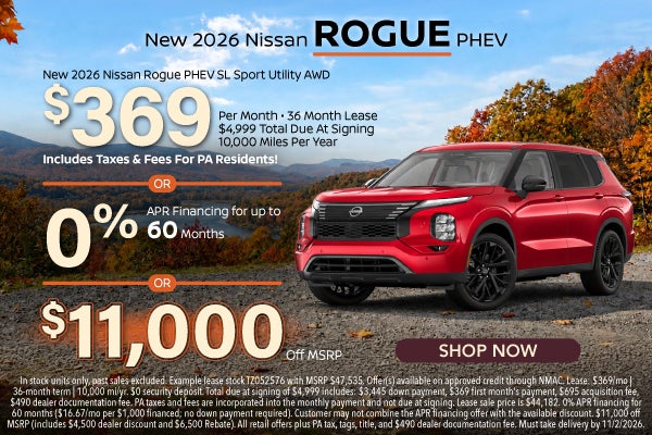 New 2026 Nissan Rogue PHEV SL Sport Utility AWD