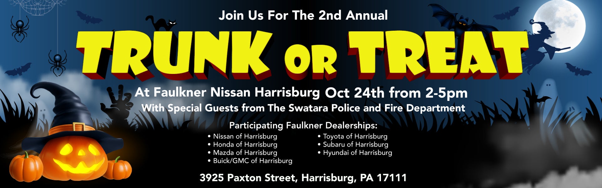 Join Us for The Paxton Street Trunk or Treat!