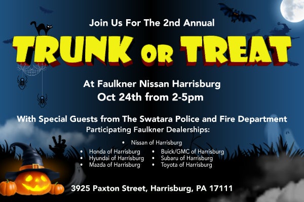 Join Us for The Paxton Street Trunk or Treat!