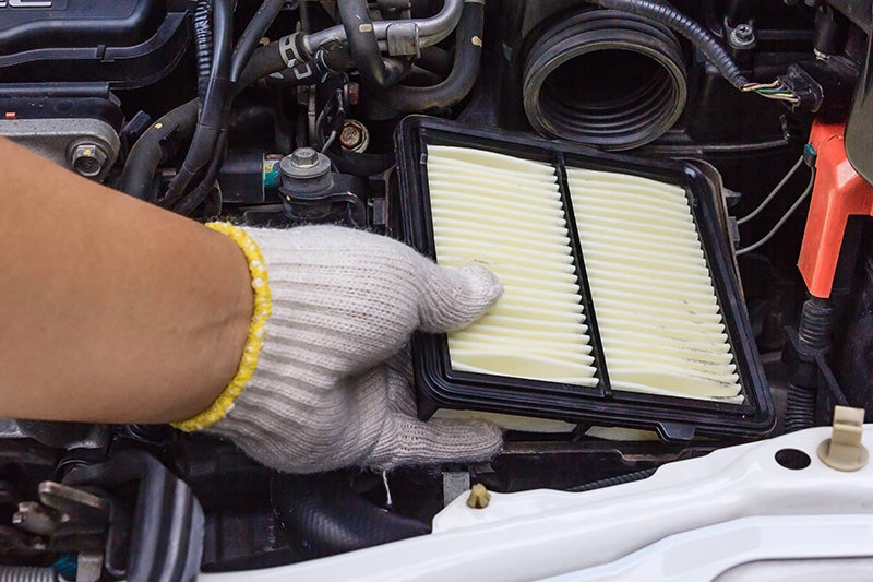 Engine Air Filter Replacement